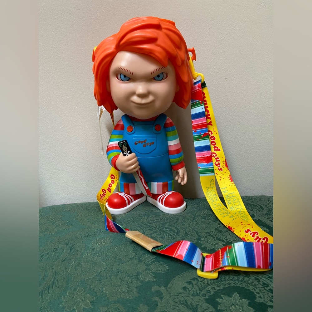 2023 Halloween horror nights exclusive Chucky popcorn bucket